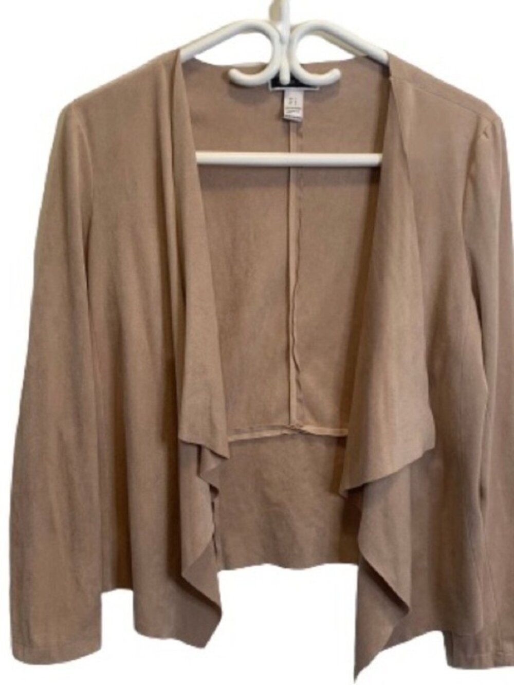 Faux Suede Blazer